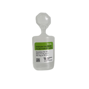 Sodium Chloride 0.9% - per ampoule